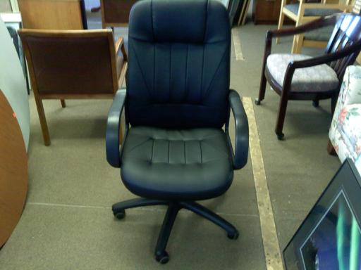 High Back Leather Chair